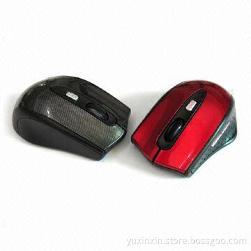 2.4G Wireless Mice with 10m Emission Distance, Nano USB Receiver and Plug-and-play Function